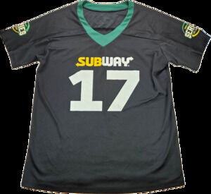 Subway Garlic Roast Beef Jersey Black Medium "Subway Series 17" Polyester